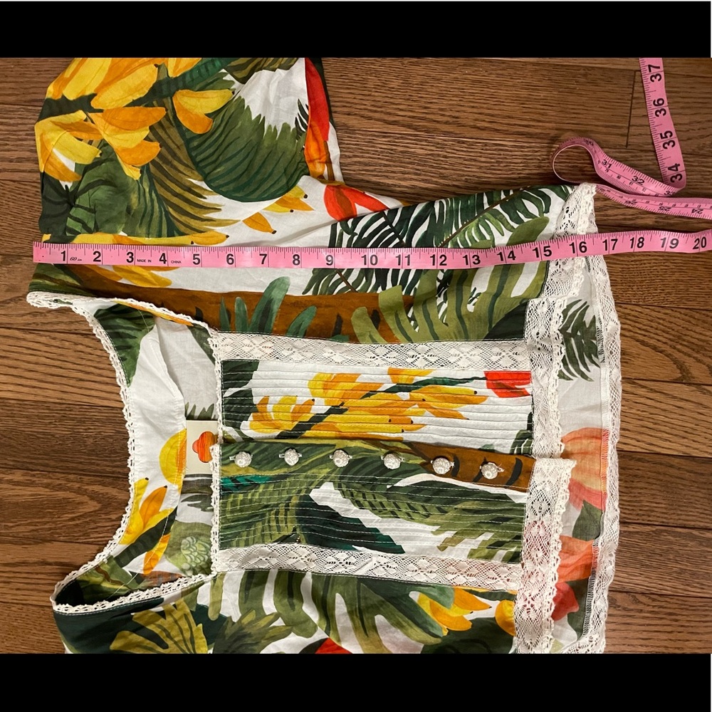 Farm Rio White Cocoa Forest Blouse - Picture 16 of 16
